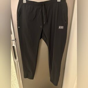 Women Black Jogger Pants by UNRL. Size 2XL .